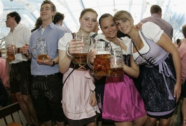 пиво и девушки